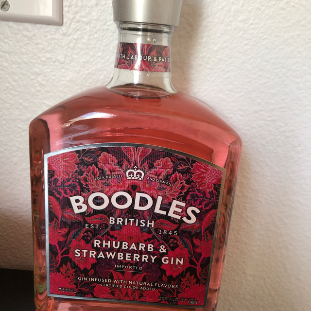 Boodles Rhubarb & Strawberry