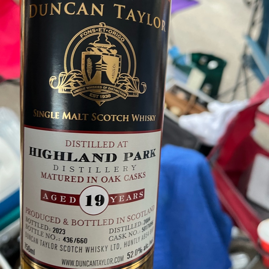 Highland Park 2004 19 Years (Duncan Taylor)