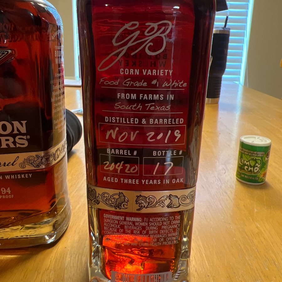 Garrison Brothers Single Barrel (Barrel 20420)
