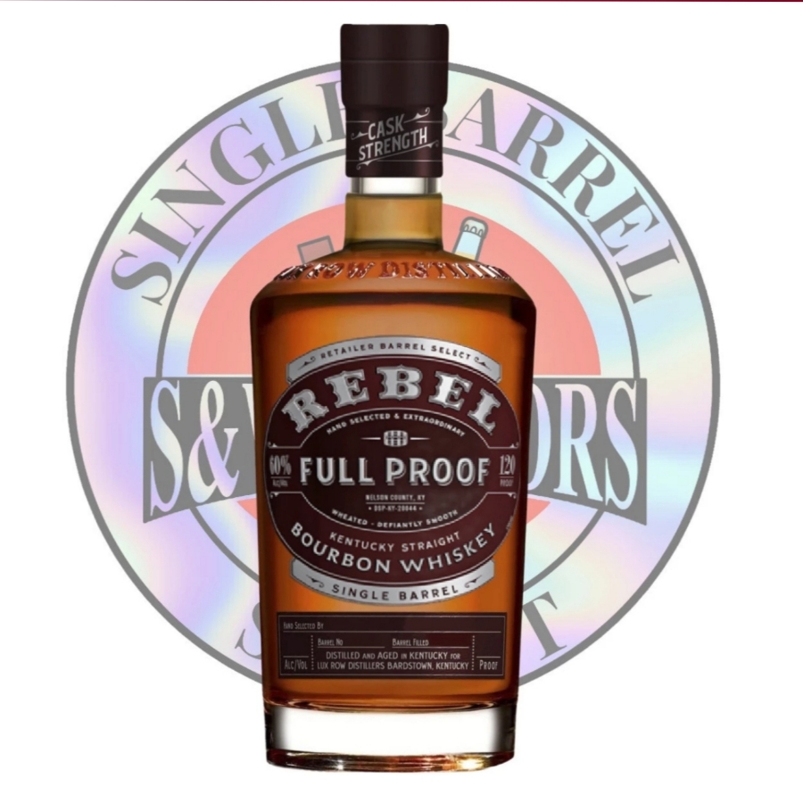 Rebel Single Barrel Full Proof Bourbon (S&W Store Pick)