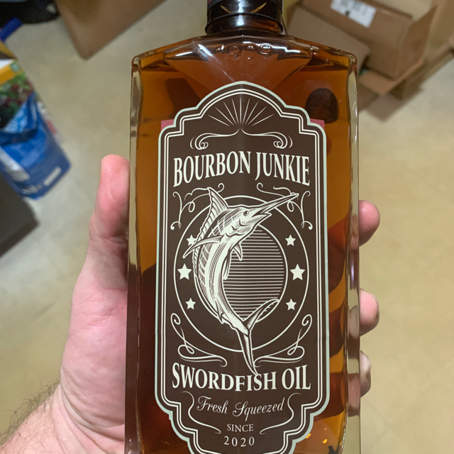 Sagamore Spirit Barrel Select Rye (Bourbon Junkies Swordfish Oil)