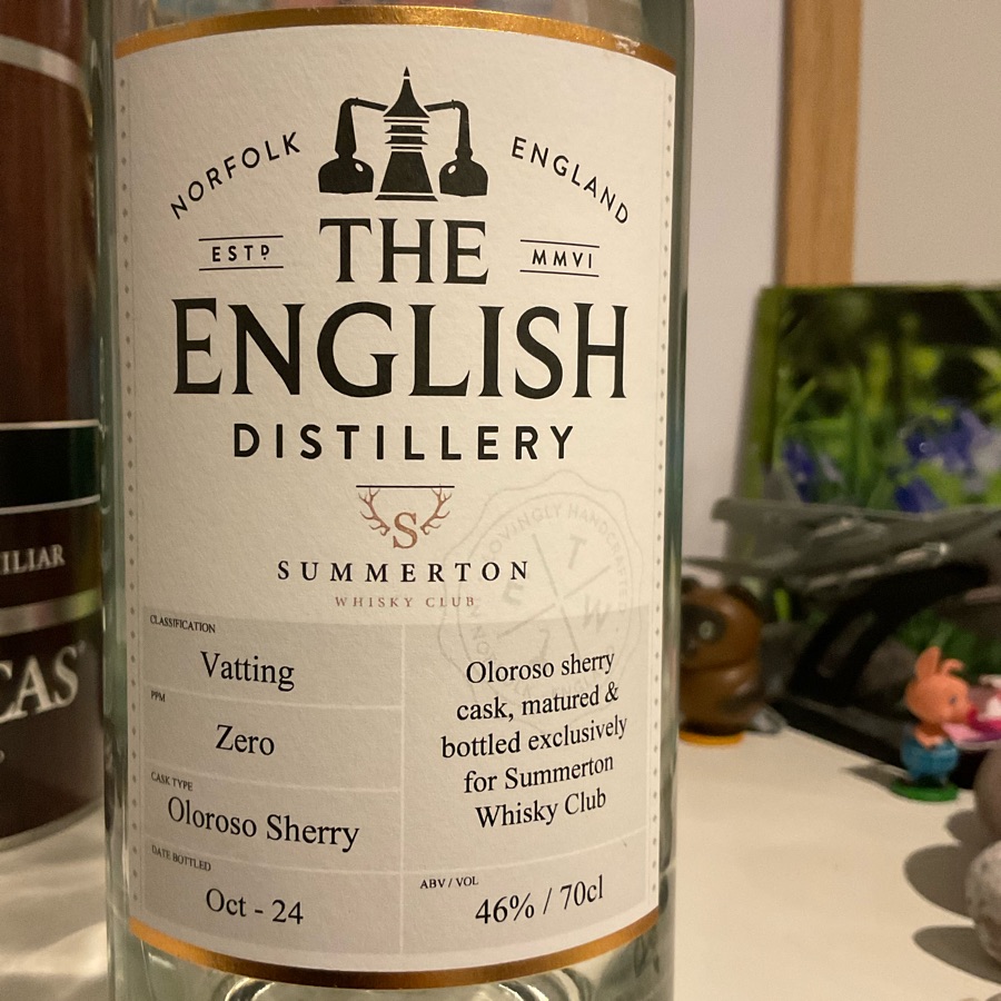 The English Oloroso Sherry Summerton