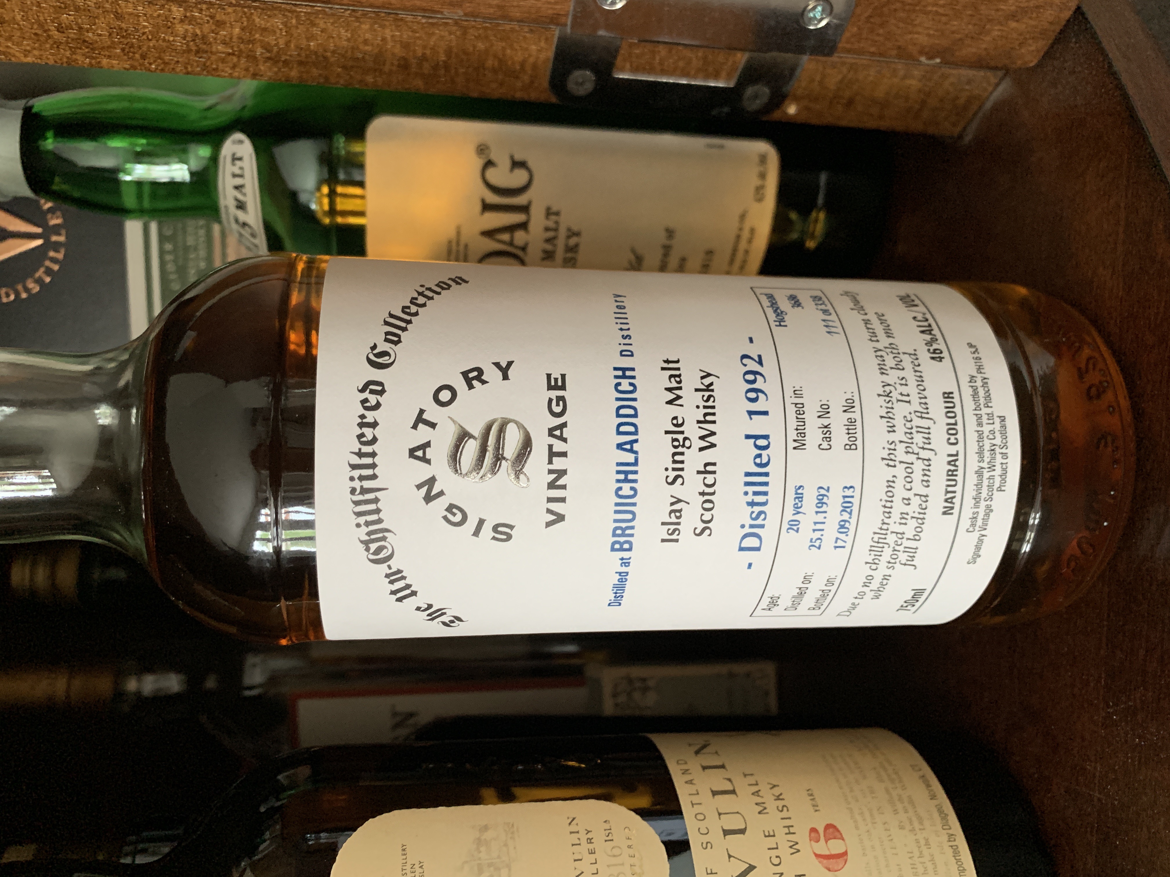 Bruichladdich 1992 20 Year Un-Chillfiltered Collection (Signatory)