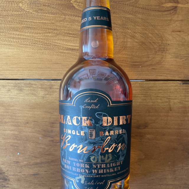 Black Dirt Single Barrel Bourbon Aged 5 Years