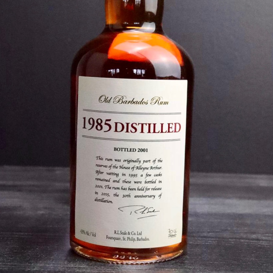 Old Barbados Rum 1985 Distilled