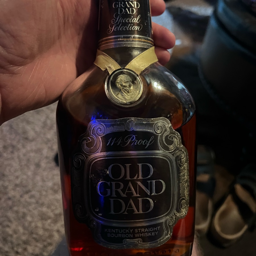Old Grand Dad Special Selection Kentucky Straight Bourbon Whiskey (1980)