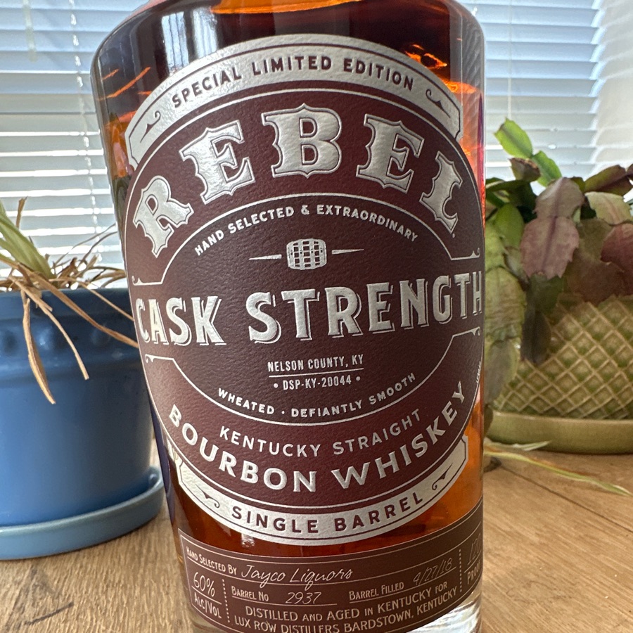 Rebel Cask Strength Single Barrel Jayco Liquors