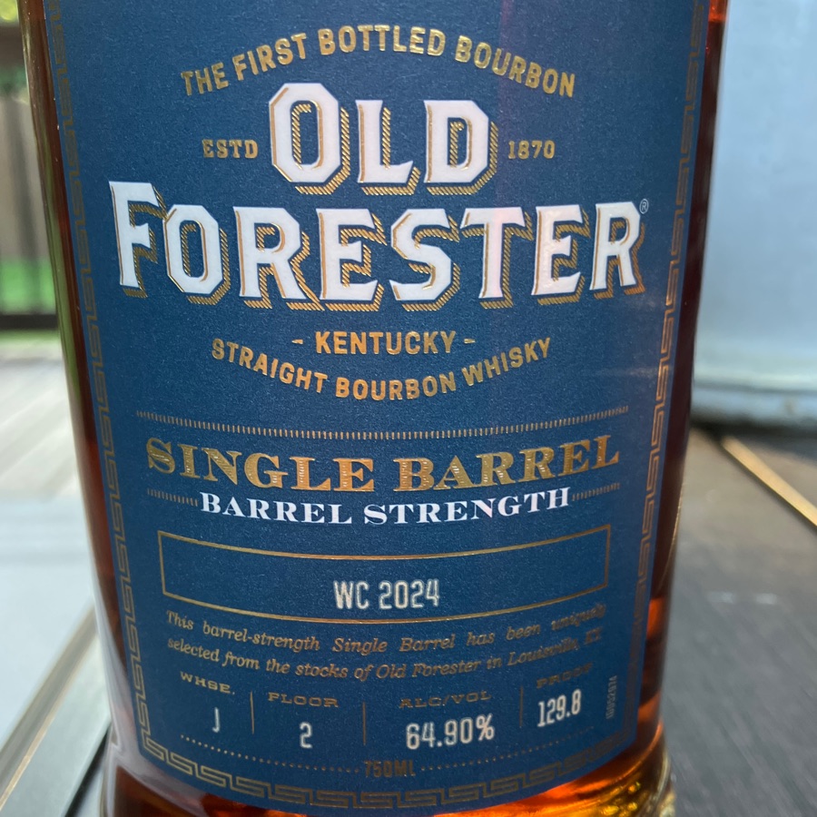 Old Forester SB Barrel Proof WC 2024