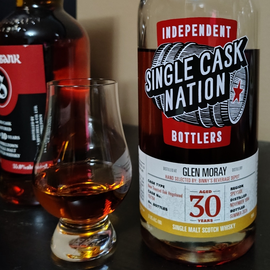 Single Cask Nation Glen Moray 30 yr