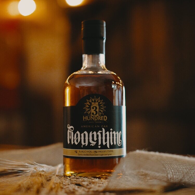 3 Hundred Days of Shine American Oak Moonshine