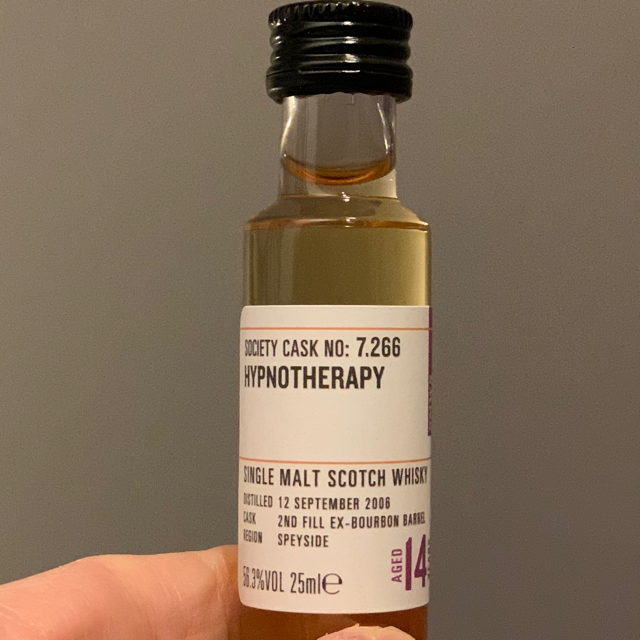 Hypnotherapy 7.266 (SMWS) Longmorn