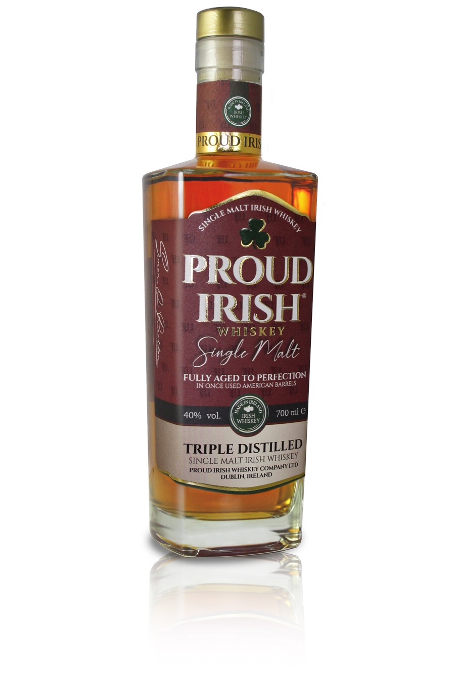 Proud Irish Single Malt Whiskey