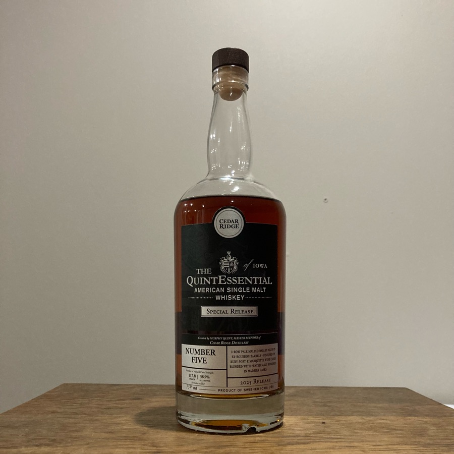 Cedar Ridge The QuintEssential Special Release: Number Five