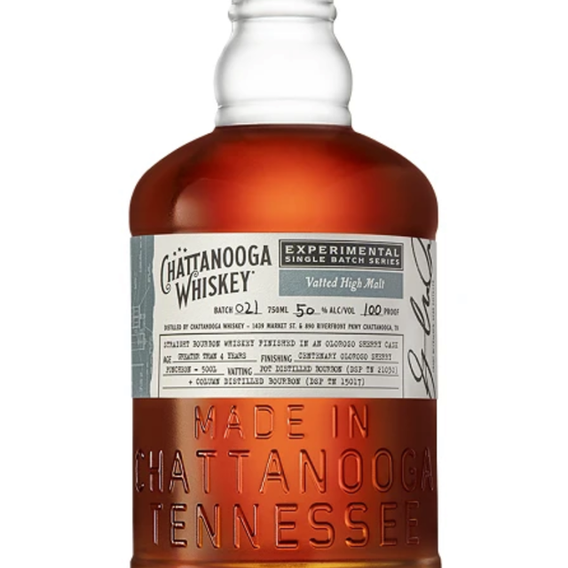 Chattanooga Whiskey Experimental Single Batch Series Batch 021: Vatted High Malt