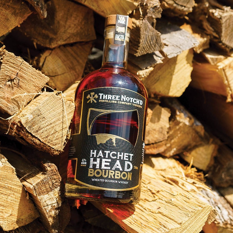 Three Notch'd Hatchet Head