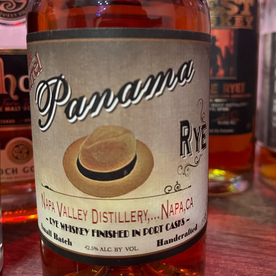 Napa Valley Distillery Panama Rye