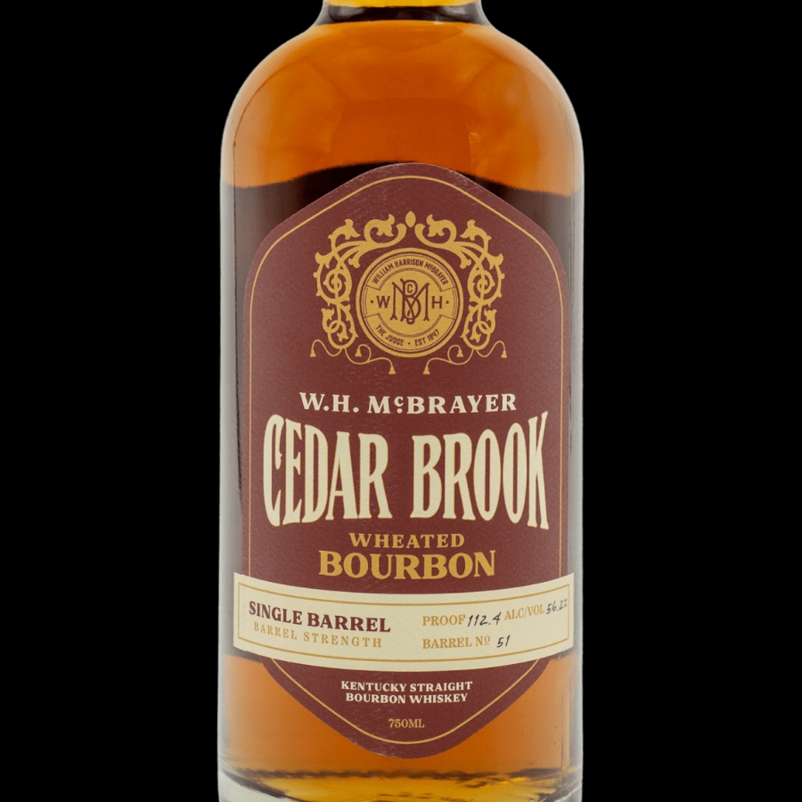 W.H. McBrayer Cedar Brook Kentucky Straight Bourbon Whiskey
Single Barrel Barrel Strength Barrel 149