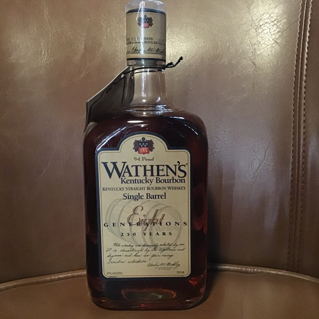 Wathen's Single Barrel Eight Generations 250 Years