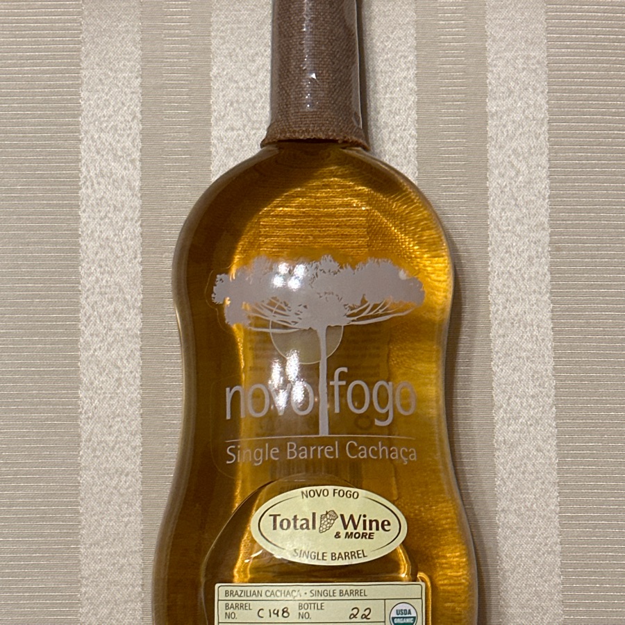 novo fogo Single Barrel Cachaca C148