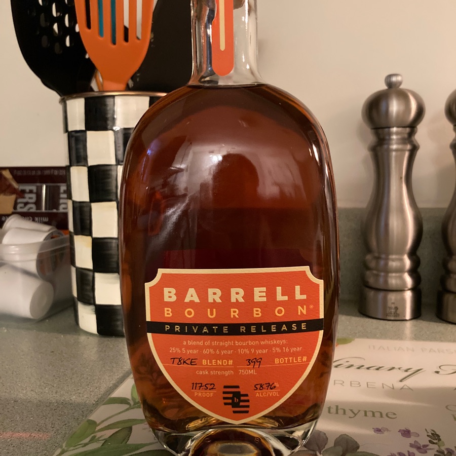 Barrell Bourbon private release (T8ke)