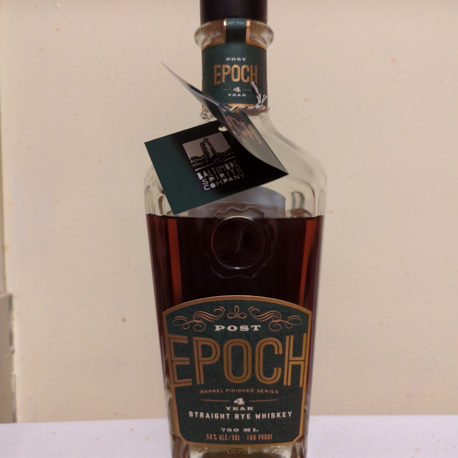 Baltimore Spirits Company Post Epoch 4 Year No. 1