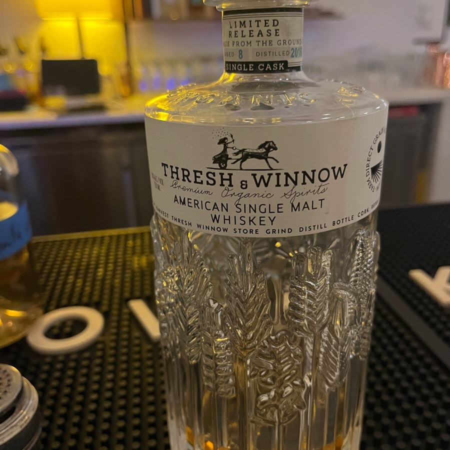 thresh & winnow american single malt whiskey