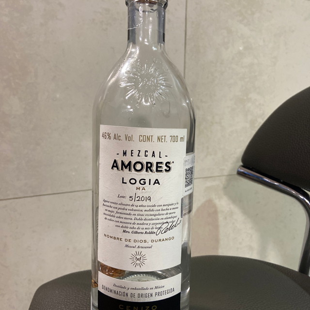 Mezcal Amores Logia Cenizo Joven (Durango)