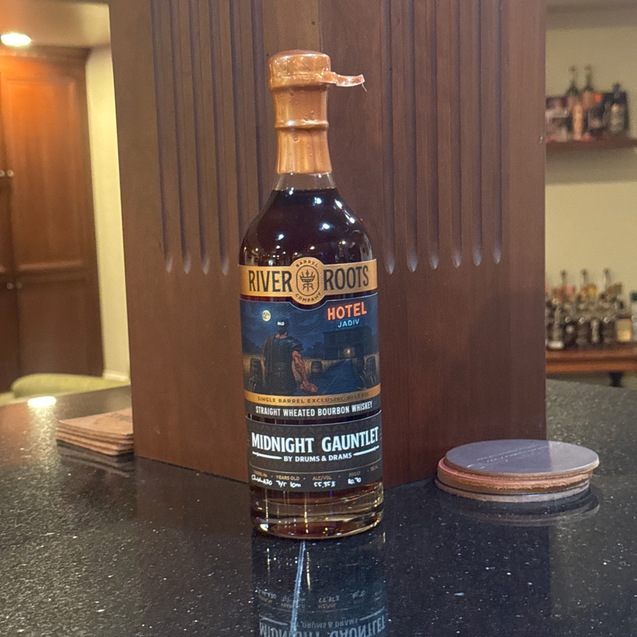 River Roots Straight Wheated Bourbon 7y10m (Midnight Gauntlet - Drums & Drams)