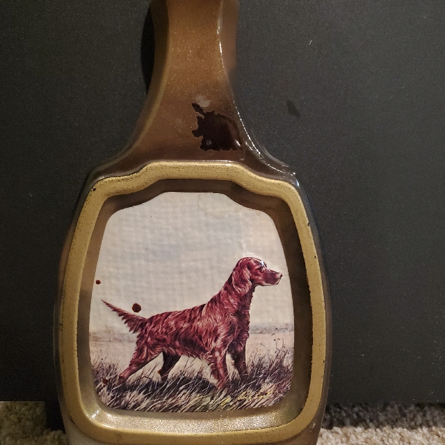 Beam's Choice 8 Year Irish Setter Decanter