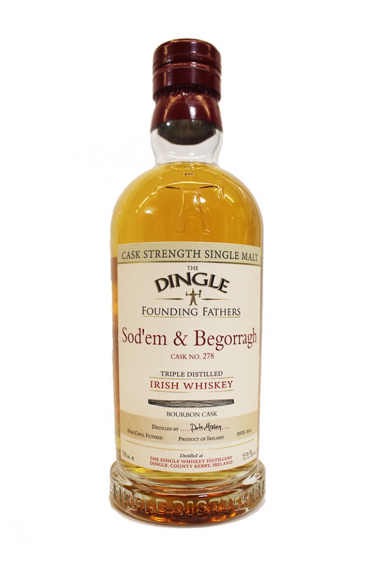 Dingle Founding Fathers Sod'em & Begorragh Bourbon Cask #278