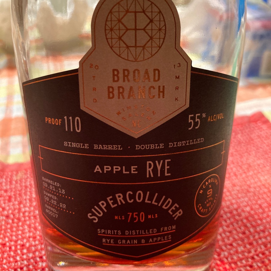 Broad Branch Apple Rye Supercollider
