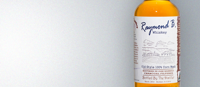 Raymond B. 100% Corn Whisky