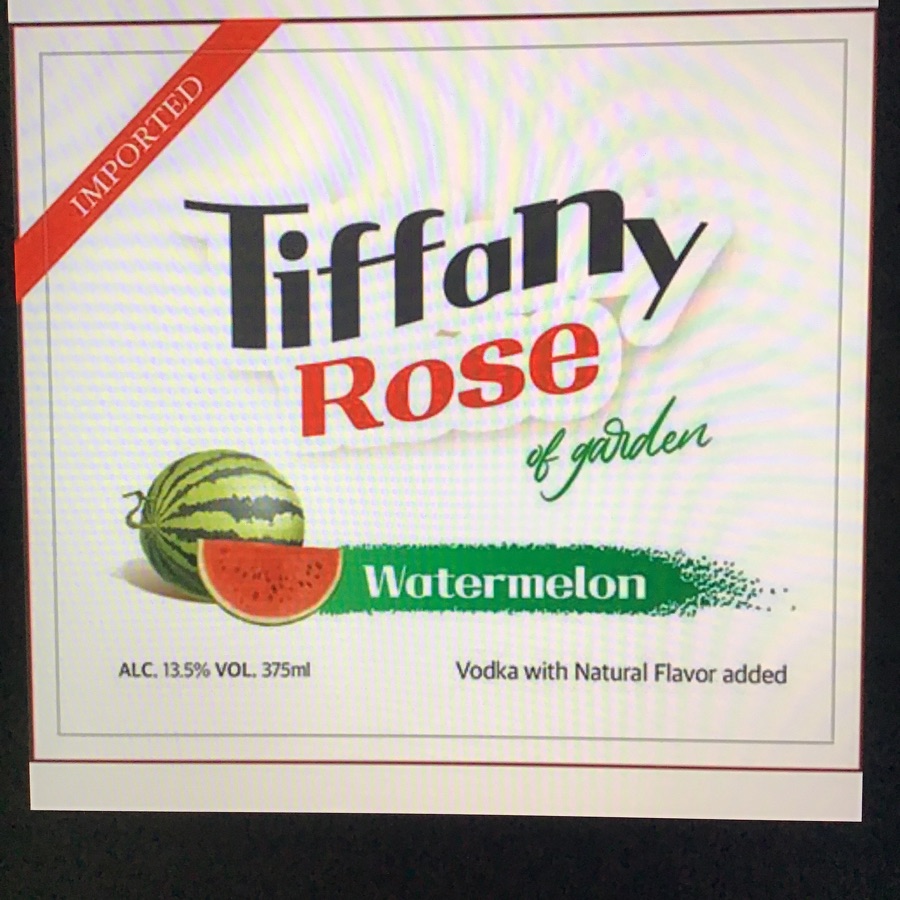 Tiffany Rose Of Garden Watermelon Soju