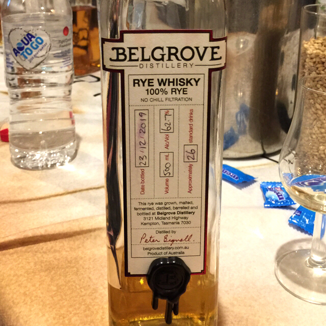 Belgrove Rye Whisky Cask Strength Heartwood "Any Port on a Storm"