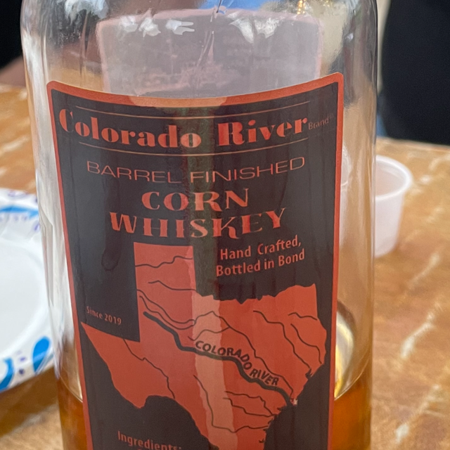 Colorado River Barrel Finished Corn Whiskey