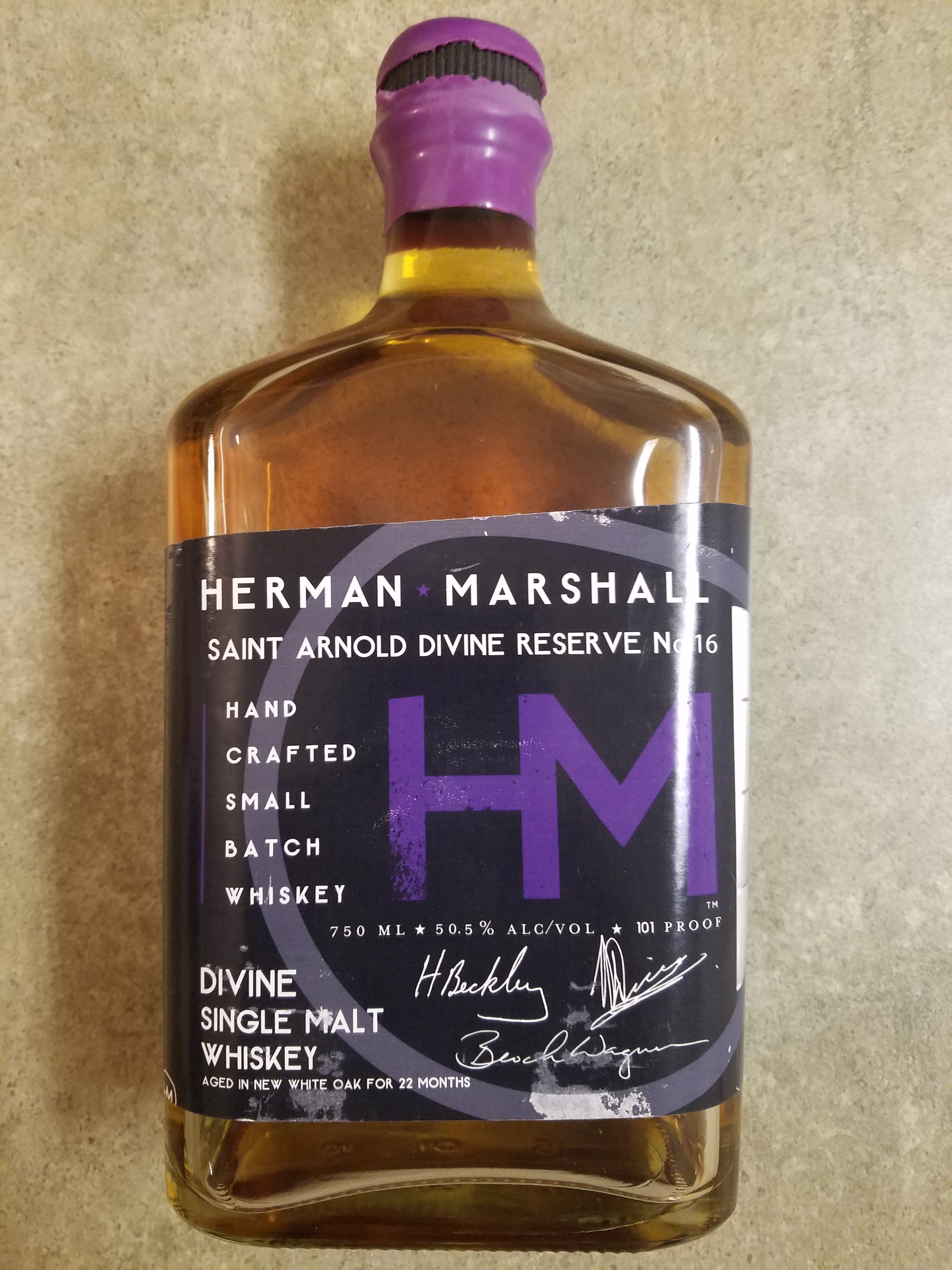 Herman Marshall  Saint Arnold Divine Reserve No.16