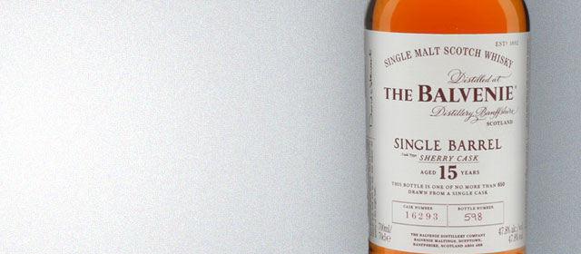 Balvenie Single Barrel Sherry Cask 15 Year