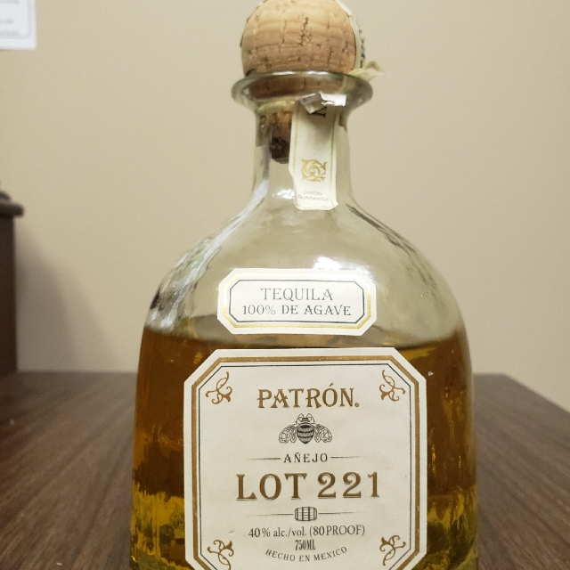 Patrón Añejo Lot 221