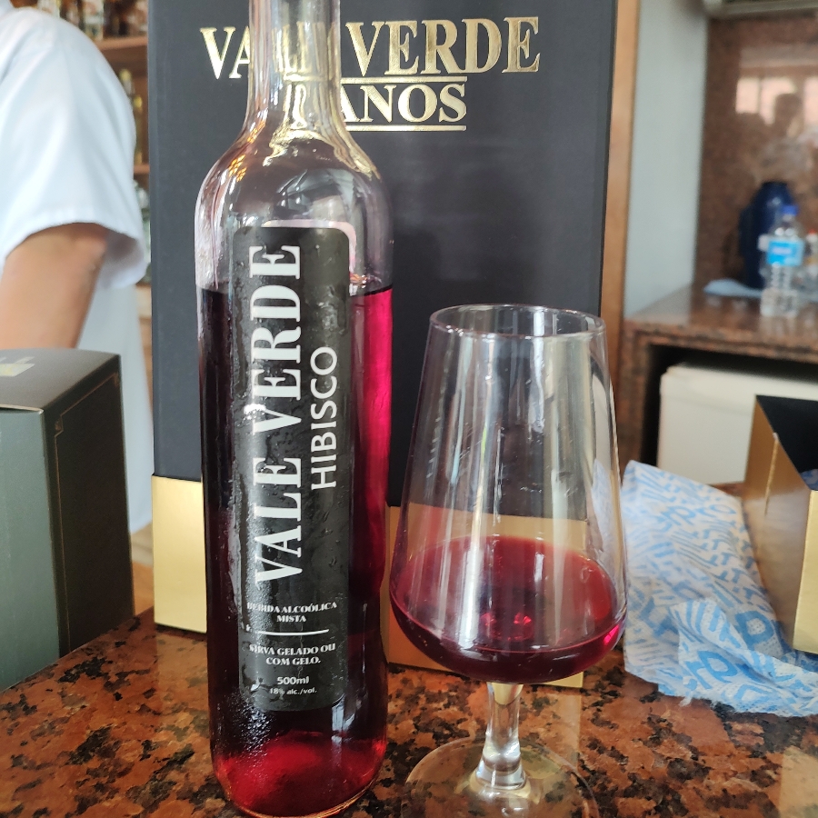 BEBIDA ALCOÓLICA MISTA HIBISCO VALE VERDE