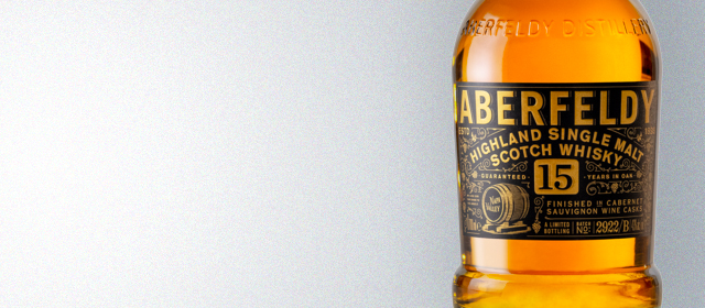 Aberfeldy 15 Year Finished in Napa Valley Cabernet Sauvignon Wine Casks