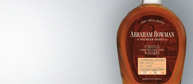 Abraham Bowman Coffee Finished Bourbon