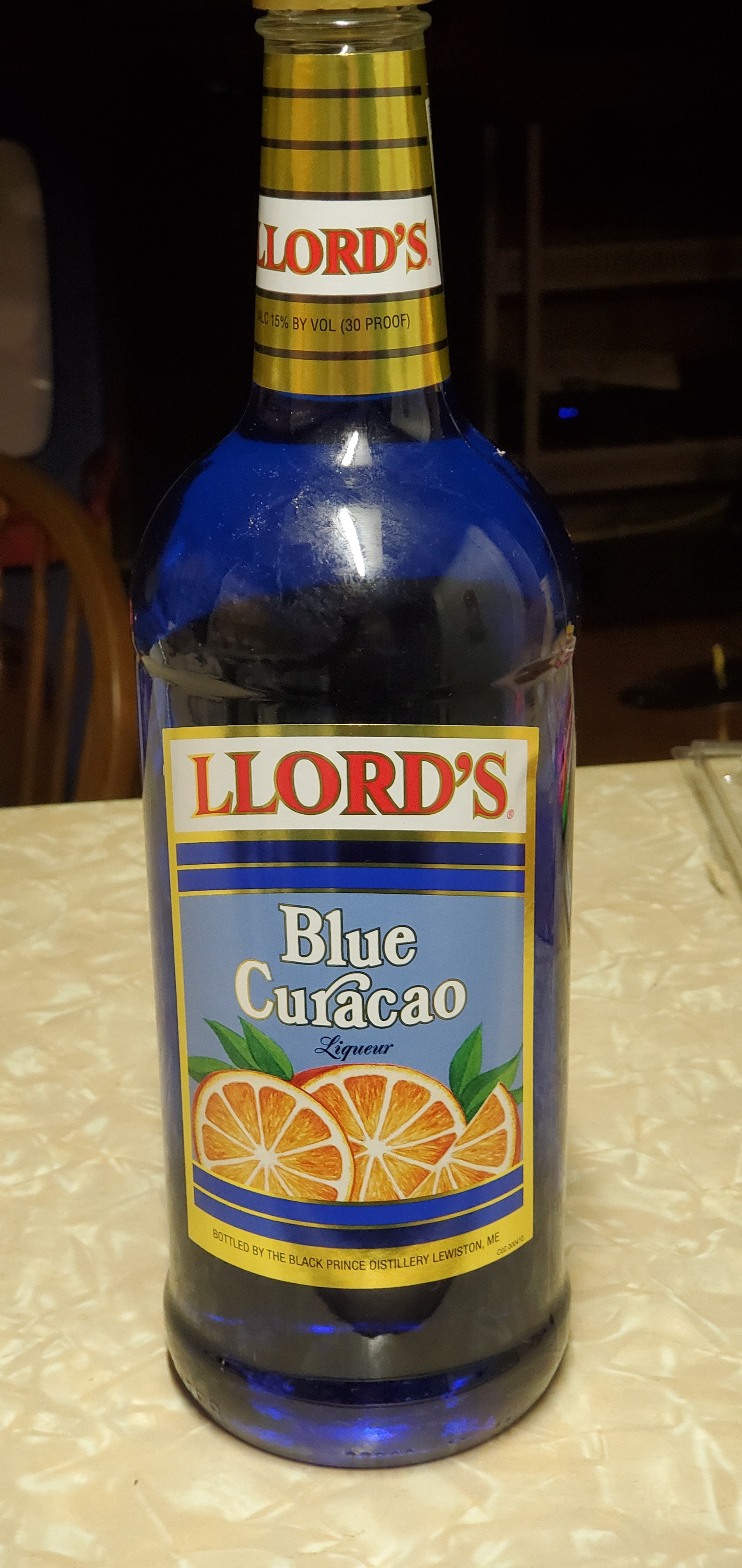 Llord's blue curacao