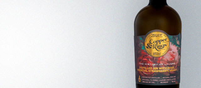 Copper & Kings The History of Lovers Rose Gin