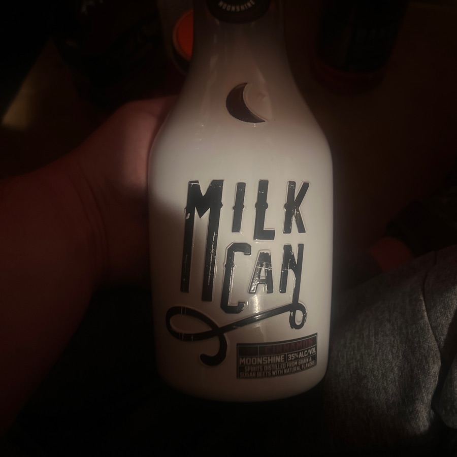 milk can moonshine cinnamon