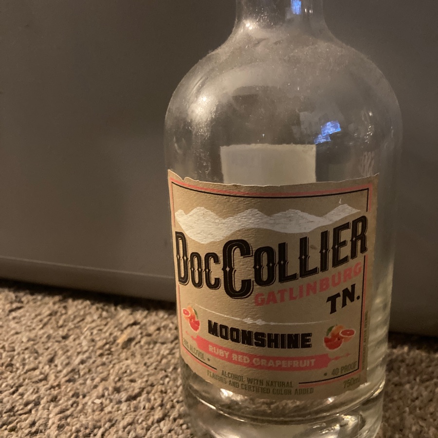 Doc Collier Moonshine Ruby Red Grapefruit