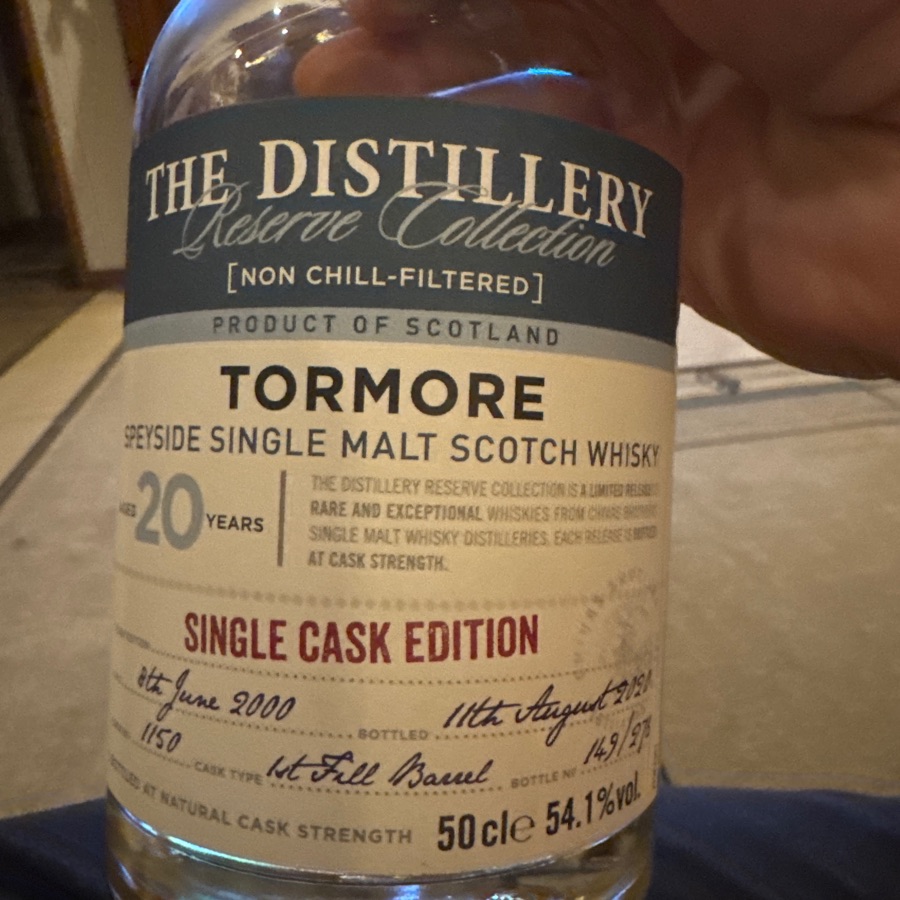 Tormore 20 Year 2000