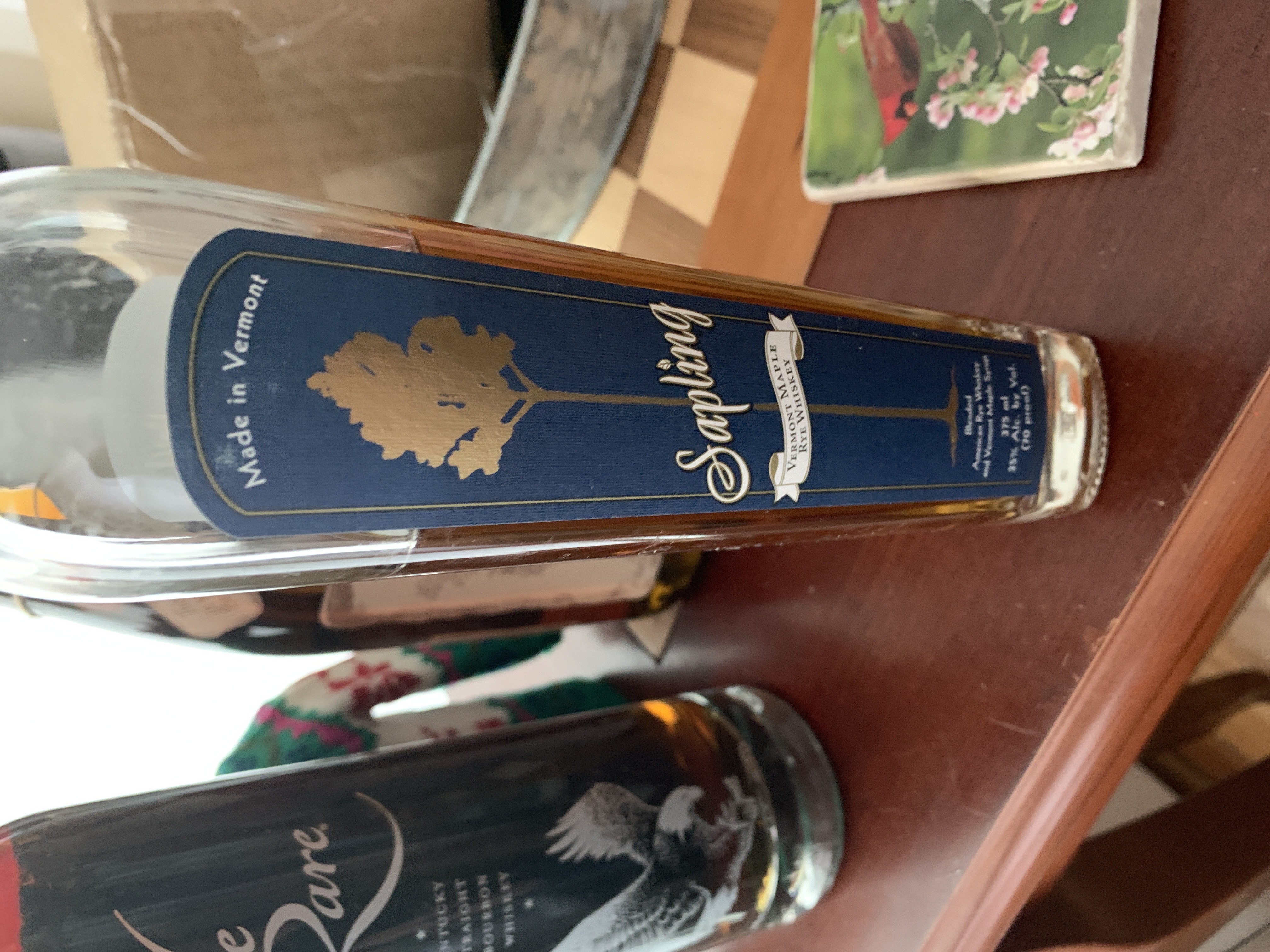 Saxtons River Sapling Vermont Maple Rye Whiskey