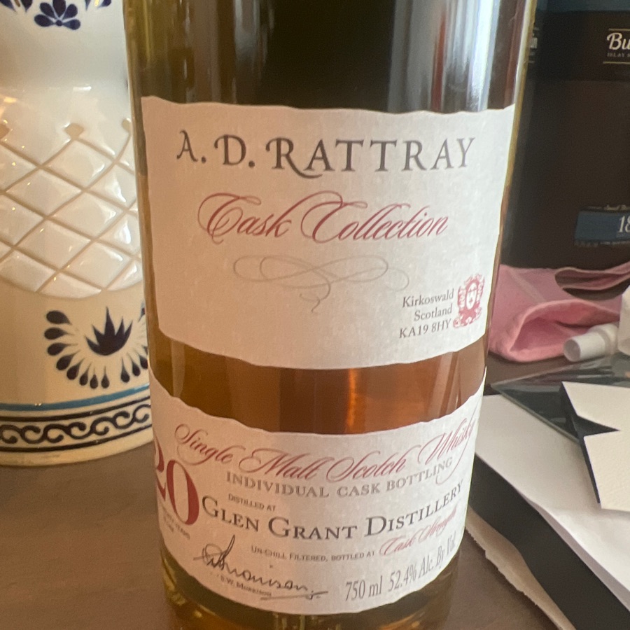 AD RATTRAY Cask Collection Glen Grant