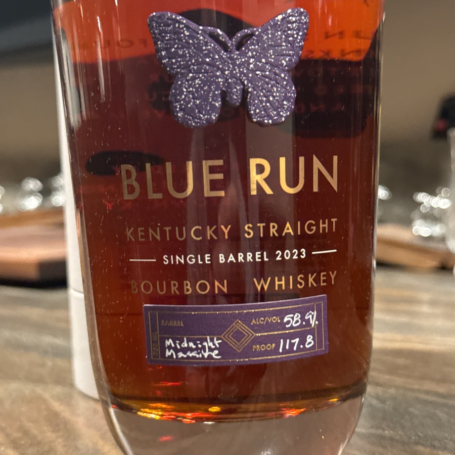 Blue Run Midnight Massive Single Barrel