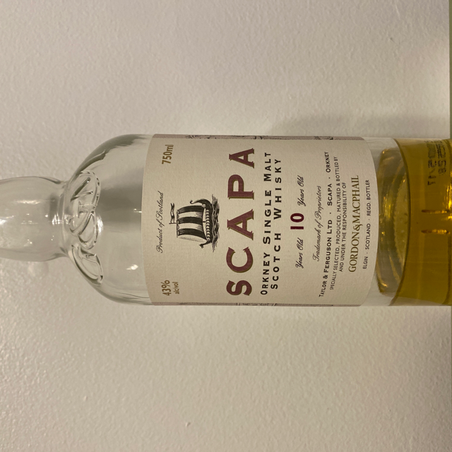 Scapa 10 Year Distillery Labels (Gordon & MacPhail)